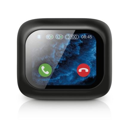 Aligator TWS07 - Bezdrôtové slúchadlá Pods LCD + ANC 400 mAh + 2x 40 mAh čierna