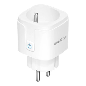 Aligator WAL001 - Inteligentná zásuvka 3680W/230V/Typ E/16A Wi-Fi Tuya