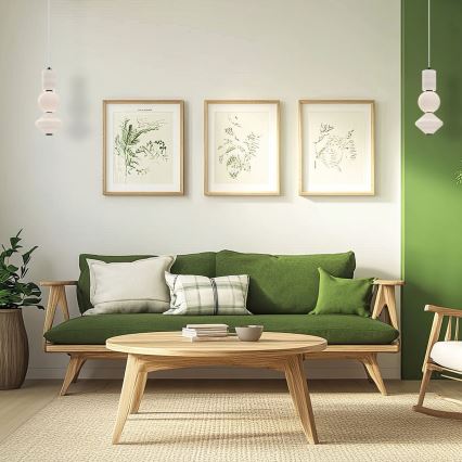 Alora Mood - LED luster na lanku BIJOU LED/20W/230V 3000K čierna