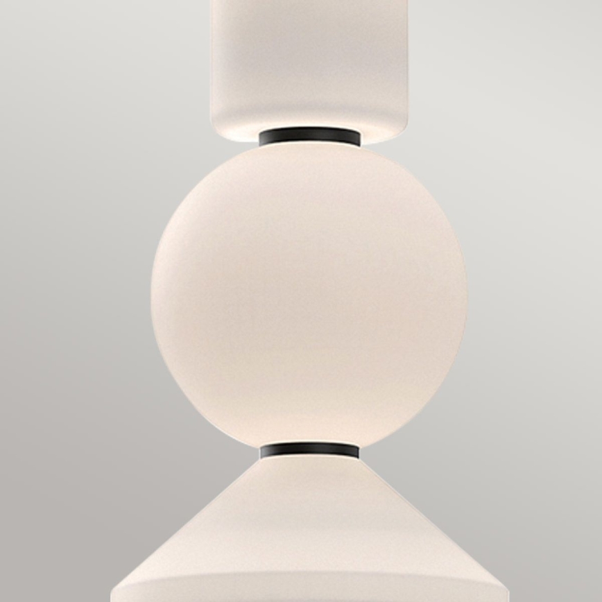 Alora Mood - LED luster na lanku BIJOU LED/20W/230V 3000K čierna