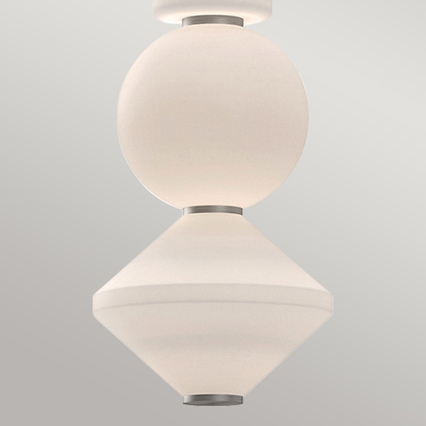 Alora Mood - LED luster na lankách BIJOU LED/20W/230V 3000K matný chróm