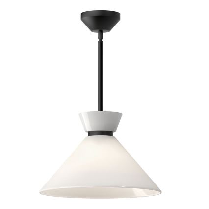Alora Mood - Luster na tyči HALSTON 1xE27/60W/230V čierna