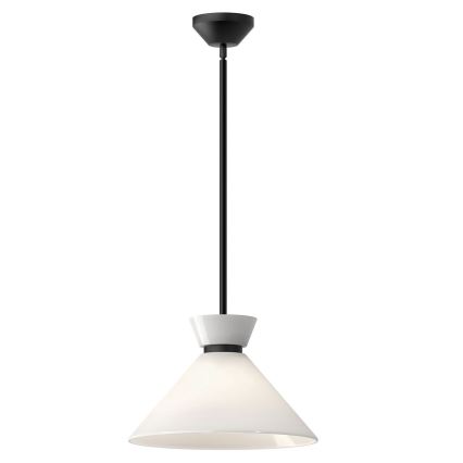 Alora Mood - Luster na tyči HALSTON 1xE27/60W/230V čierna