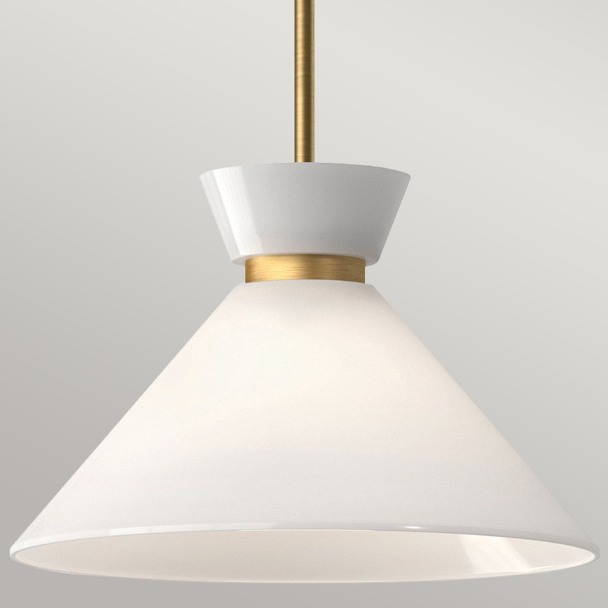 Alora Mood - Luster na tyči HALSTON 1xE27/60W/230V zlatý