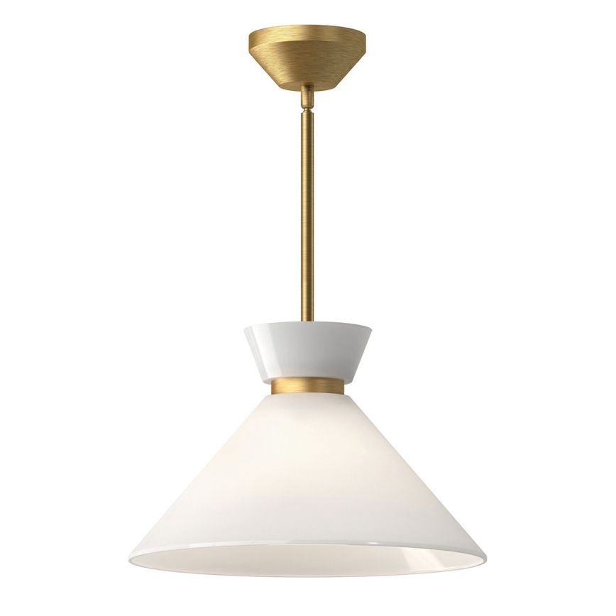 Alora Mood - Luster na tyči HALSTON 1xE27/60W/230V zlatý