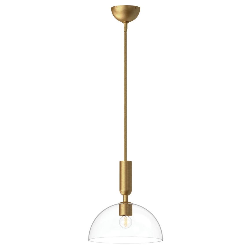 Alora Mood - Luster na tyči JUDE 1xE27/60W/230V pr. 30,5 cm mosadz