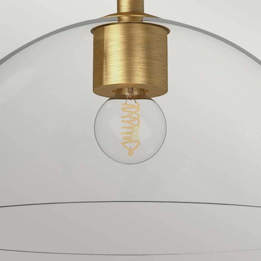 Alora Mood - Luster na tyči JUDE 1xE27/60W/230V pr. 30,5 cm mosadz
