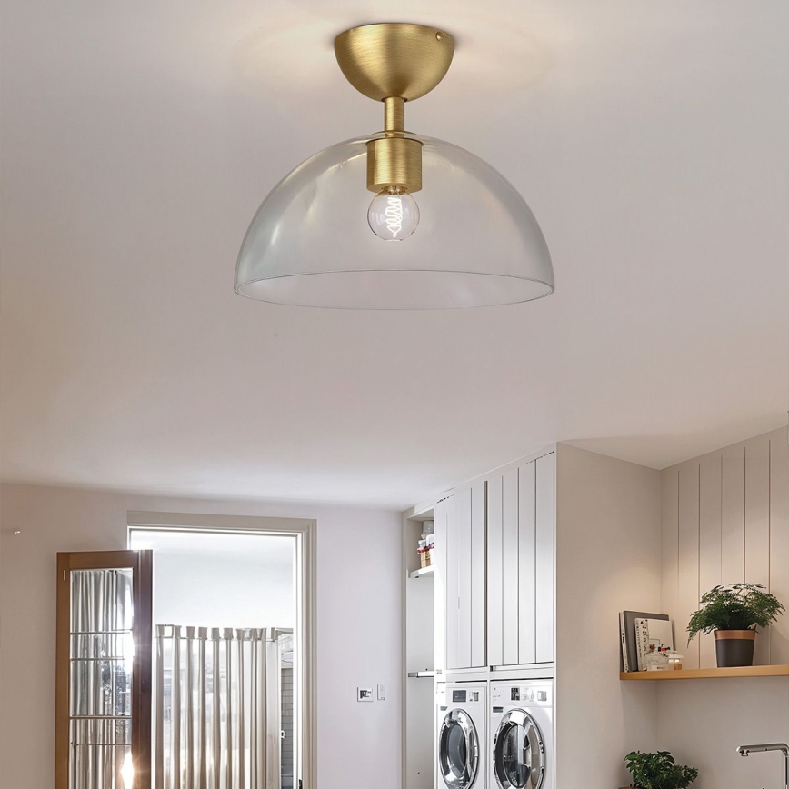 Alora Mood - Stropné svietidlo JUDE 1xE27/60W/230V pr. 30,5 cm mosadz