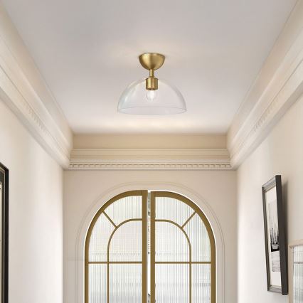 Alora Mood - Stropné svietidlo JUDE 1xE27/60W/230V pr. 30,5 cm mosadz