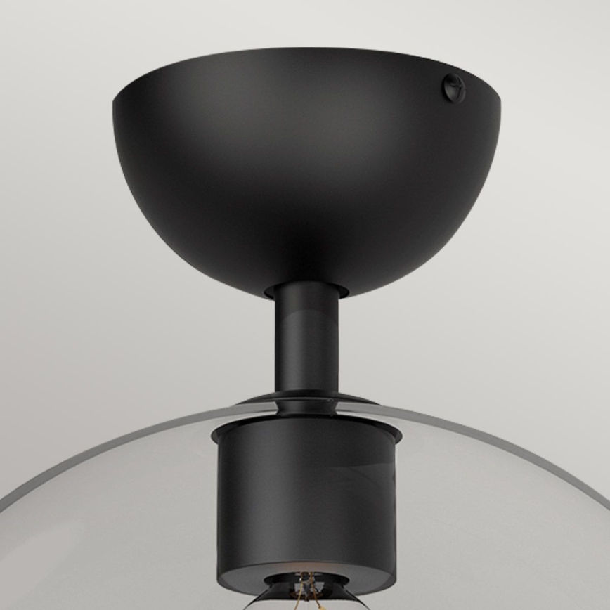 Alora Mood - Stropné svietidlo JUDE 1xE27/60W/230V priemer 30,5 cm čierne