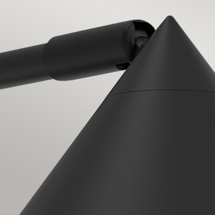 Alora Mood - Nástenné svietidlo REMYCK 1xE27/60W/230V čierna