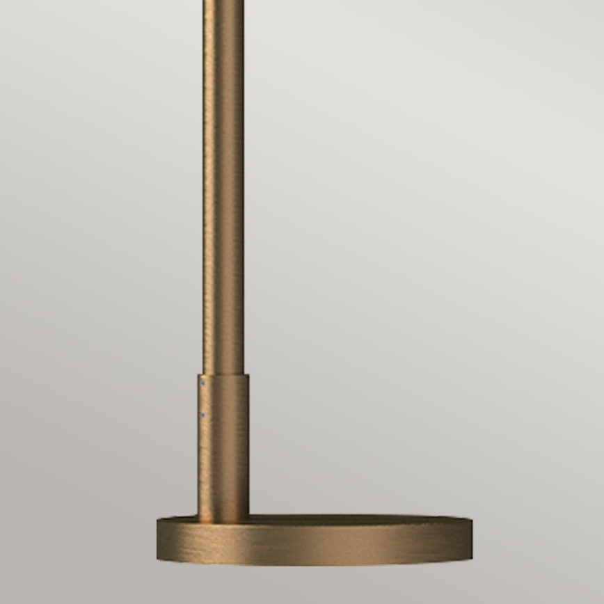 Alora Mood - Stojacia lampa REMYCK 1xE27/60W/230V zlatá