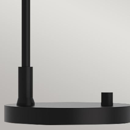 Alora Mood - Stolová lampa REMYCK 1xE27/60W/230V čierna