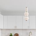 Alora Mood - LED luster na lanku BIJOU LED/20W/230V 3000K čierna