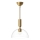 Alora Mood - Luster na tyči JUDE 1xE27/60W/230V pr. 30,5 cm mosadz