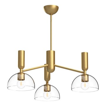 Alora Mood - Luster na tyči JUDE 3xE27/60W/230V pr. 96,8 cm mosadz