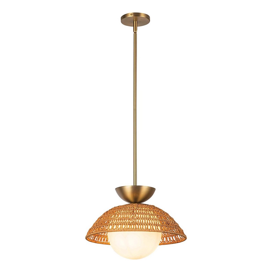 Alora Mood - Luster na tyči PERTH 1xE27/60W/230V pr. 37,5 cm zlatý