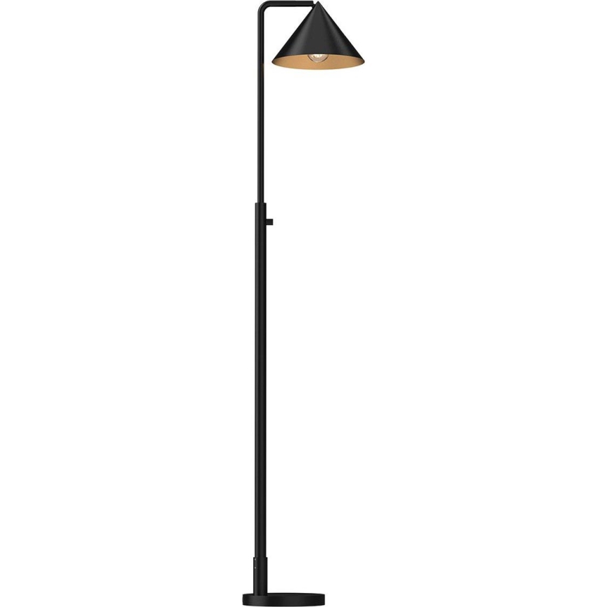 Alora Mood - Stojacia lampa REMYCK 1xE27/60W/230V čierna