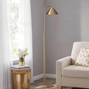 Alora Mood - Stojacia lampa REMYCK 1xE27/60W/230V zlatá