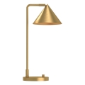 Alora Mood - Stolová lampa REMYCK 1xE27/60W/230V zlatá