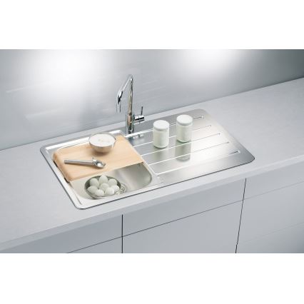 ALVEUS 1065560 - Kuchynský drez LINE 86x50 cm matná oceľ/satén