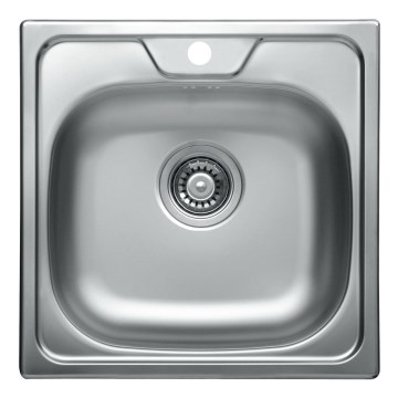 ALVEUS 1074634 - Kuchynský drez ALLUX 48x48 cm matná oceľ/satén
