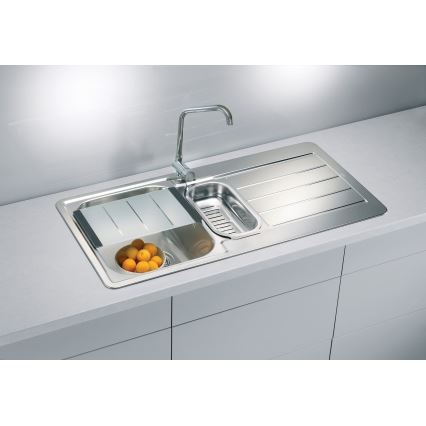 ALVEUS 1082440 - Kuchynský drez LINE 98x50 cm matná oceľ/satén
