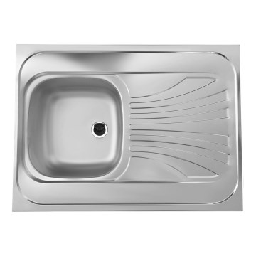 ALVEUS 1095618 - Kuchynský drez CLASSIC 80x60 cm matná oceľ/satén bez lemu, otočný