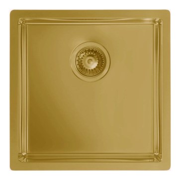 ALVEUS 1103381 - Kuchynský drez QUADRIX 45x45 cm monarch bronz