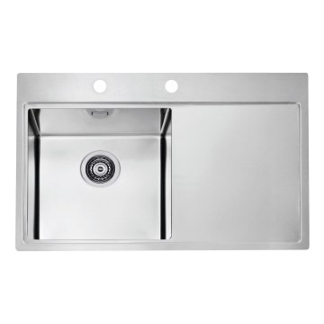 ALVEUS 1103610 - Kuchynský drez PURE 79x52,5 cm satin, ľavý
