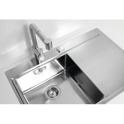 ALVEUS 1103610 - Kuchynský drez PURE 79x52,5 cm satin, ľavý
