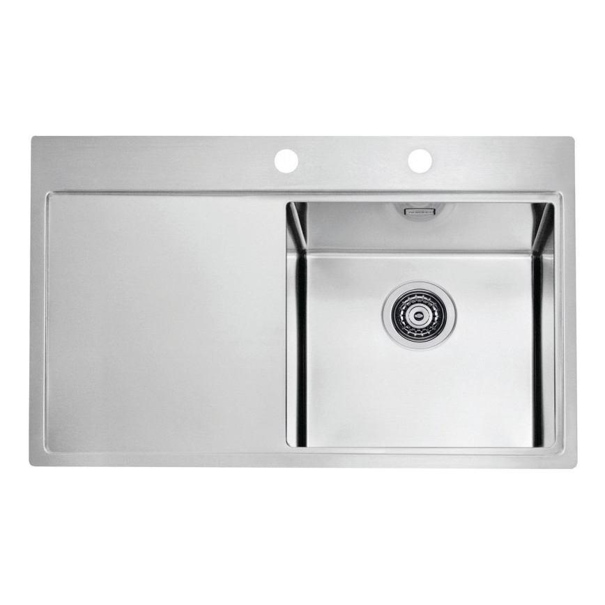 ALVEUS 1103651 - Kuchynský drez PURE 79x52,5 cm satin, pravý