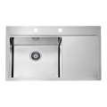 ALVEUS 1103652 - Kuchynský drez PURE 86x52,5 cm satin, ľavý