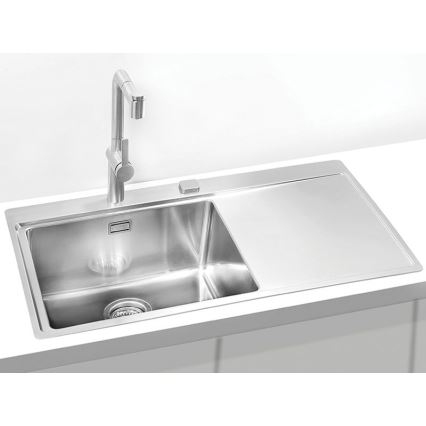 ALVEUS 1103652 - Kuchynský drez PURE 86x52,5 cm satin, ľavý