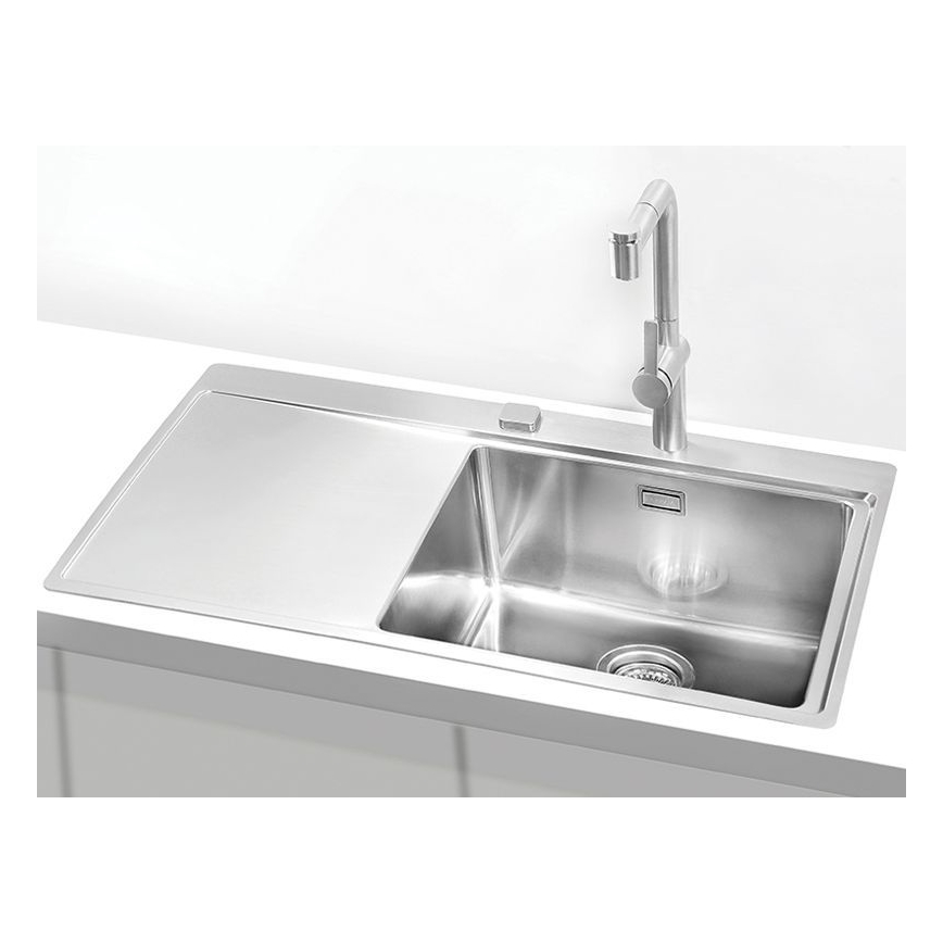 ALVEUS 1103653 - Kuchynský drez PURE 86x52,5 cm satin, pravý