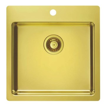 ALVEUS 1106867 - Kuchynský drez PURE 52,5x51,5 cm monarch zlatá