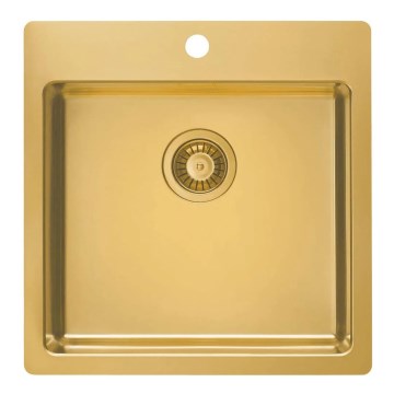 ALVEUS 1107052 - Kuchynský drez PURE 52,5x51,5 cm monarch bronz