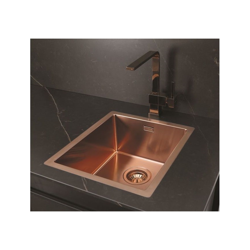 ALVEUS 1122689 - Kuchynský drez QUADRIX 45x45 cm monarch meď