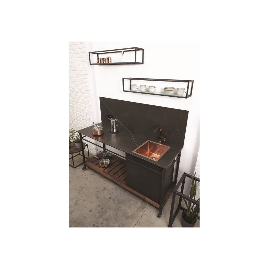 ALVEUS 1122689 - Kuchynský drez QUADRIX 45x45 cm monarch meď