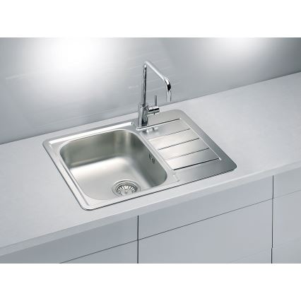 ALVEUS 1125356 - Kuchynský drez LINE 61,5x50 cm matná oceľ/satén