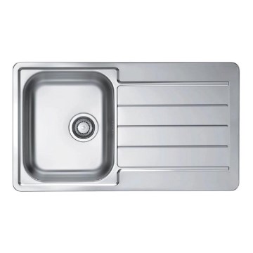 ALVEUS 1144640 - Kuchynský drez LINE 86x50 cm matná oceľ/satin, bez excentra