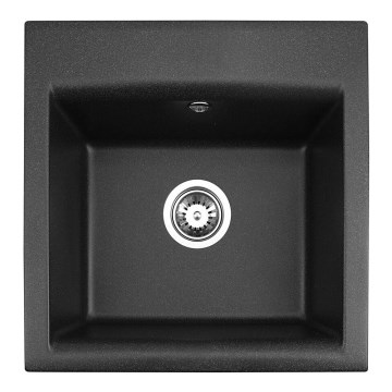 ALVEUS 1149113 - Kuchynský drez GEM 50x50 cm granit/čierna