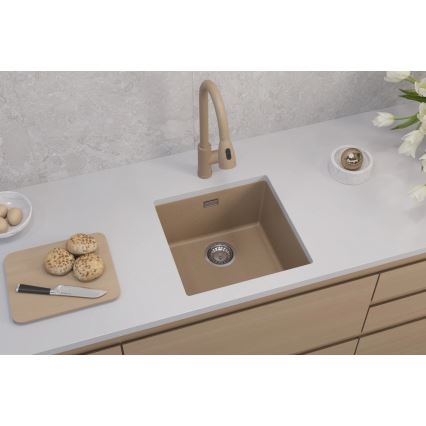 ALVEUS 1150047 - Kuchynský drez OMNI 45x45 cm granit/béžová