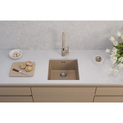 ALVEUS 1150047 - Kuchynský drez OMNI 45x45 cm granit/béžová