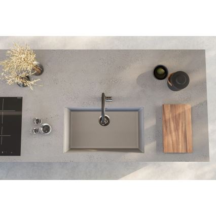 ALVEUS 1150058 - Kuchynský drez OMNI 75x45 cm granit/biela