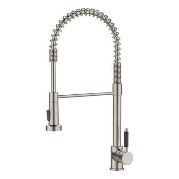 ALVEUS 1150886 - Drezová batéria s flexibilným ramienkom so sprškou URBAN 47,1 cm satén