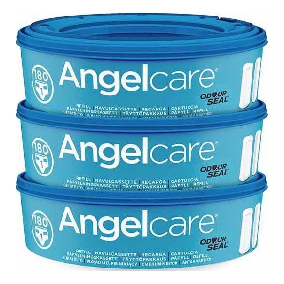 Angelcare - Náhradné kazety do koša na plienky 3 ks
