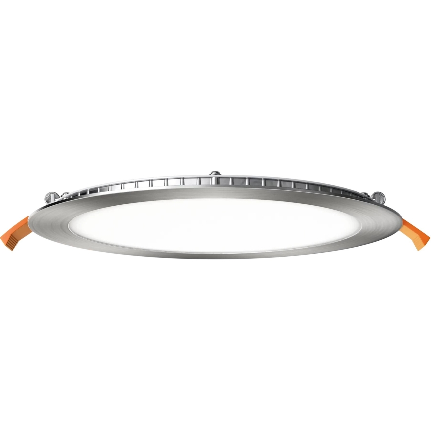 APLED - LED Kúpeľňové podhľadové svietidlo RONDO LED/18W/230V IP40 pr. 22,5 cm matný chróm