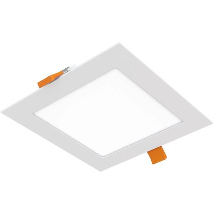 APLED - LED Kúpeľňové podhľadové svietidlo SQUARE LED/12W/230V IP40 17x17 cm biela