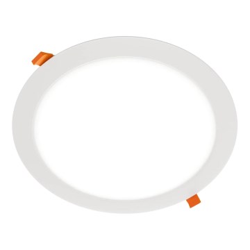 APLED - LED Kúpeľňové podhľadové svietidlo RONDO LED/24W/230V IP40 pr. 30 cm biela